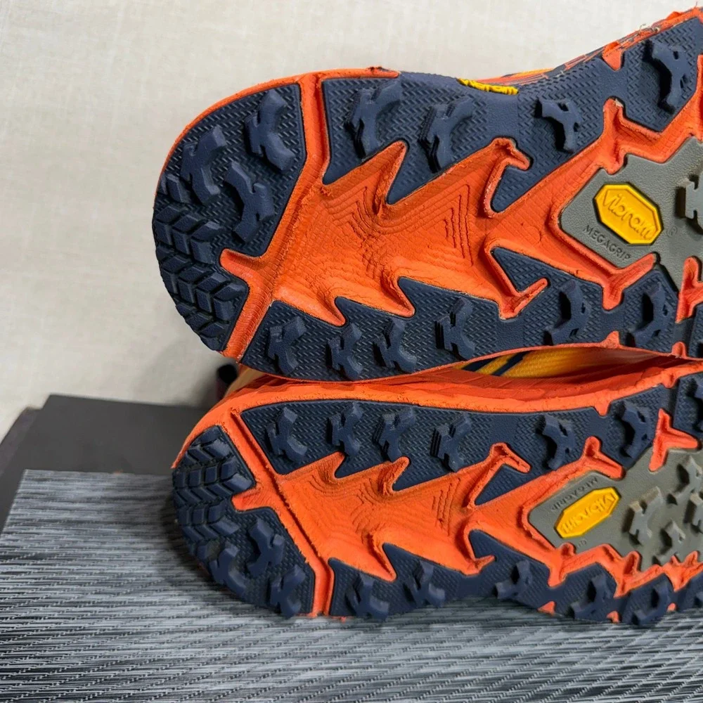 Hoka One Speedgoat Mid 2 GTX - Mens 9 - Orange Trail Running Shoes 1106532 MRGF